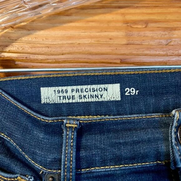 Gap 1969 Precision True Skinny Medium Wash Jeans Size 29 Regular - Picture 4 of 8